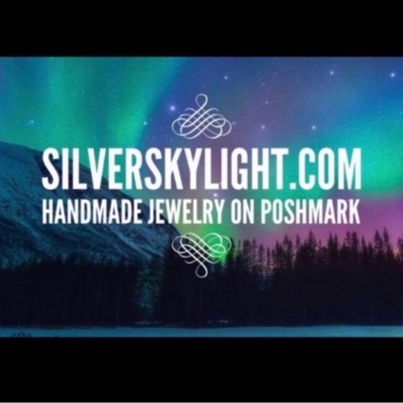 Handmade maille necklace black austrian crystal celtic goth boho - Picture 13 of 13